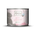 MJAMJAM Leckere Mahlzeit Kitten 200g Dose Katzennassfutter 6 x 200 Gramm saftiges Huhn mit LachsölVorschaubild