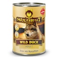 WOLFSBLUT 395g Hundenassfutter Sparpaket 12 x 395 Gramm Wild Duck Ente mit KartoffelnVorschaubild