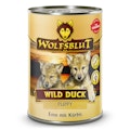 WOLFSBLUT Puppy 395g Hundenassfutter 6 x 395 Gramm Wild Duck Ente mit KürbisVorschaubild