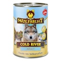 WOLFSBLUT 395g Hundenassfutter 6 x 395 Gramm Cold River Forelle mit SüßkartoffelnVorschaubild