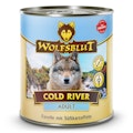 WOLFSBLUT Adult 800 Gramm Hundenassfutter 6 x 800 Gramm Cold River mit Forelle und SüßkartoffelVorschaubild