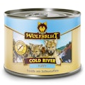 WOLFSBLUT Puppy 200g Hundenassfutter 6 x 200 Gramm Cold River mit Forelle und SüßkartoffelVorschaubild