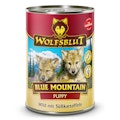 WOLFSBLUT Puppy 395g Hundenassfutter 6 x 395 Gramm Blue Mountain Wild mit SüßkartoffelnVorschaubild