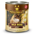 WOLFSBLUT 800g Hundenassfutter Sparpaket 12 x 800 Gramm Wild Boar Wildschwein mit KartoffelnVorschaubild