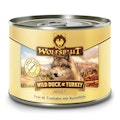 WOLFSBLUT 200g Hundenassfutter Sparpaket 12 x 200 Gramm Wild Duck & Turkey Ente & Truthahn mit KartoffelnVorschaubild