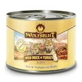 WOLFSBLUT Puppy 200g Hundenassfutter 6 x 200 Gramm Wild Duck & Turkey Ente & Truthahn mit KürbisVorschaubild