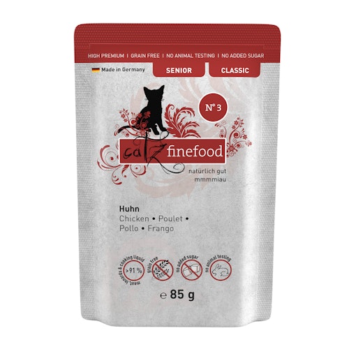 Catz finefood Senior 85 Gramm Katzennassfutter