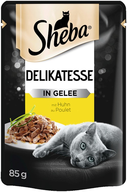 Sheba Delikatesse Gelee 85 Gramm Katzennassfutter 24 x 685 Gramm HuhnVorschaubild