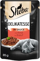 Sheba in Sauce 85 Gramm Katzennassfutter