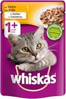 Whiskas 1+ in Gelee 100 Gramm Katzennassfutter