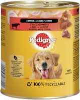 Pedigree Adult Markknochen Rind in Sauce Hundenassfutter