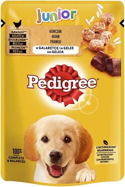 Pedigree 100 Gramm Hundenassfutter 24 x 100 Gramm Junior Huhn in GeleeVorschaubild