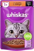 Whiskas  1+ 85 Gramm in Sauce Katzennassfutter