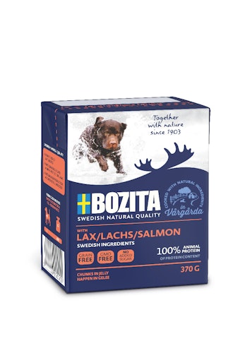 Bozita Happen in Gelee 370 Gramm Hundenassfutter