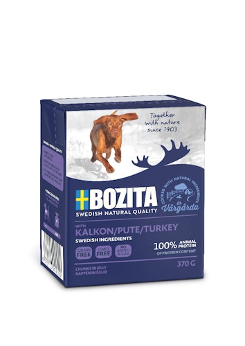 Bozita Happen in Gelee 370 Gramm Hundenassfutter
