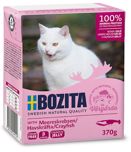 Bozita Häppchen in Gelee 370 Gramm Katzennassfutter