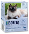 Bozita Häppchen in Soße 370 Gramm Katzennassfutter 16 x 370 Gramm mit RentierVorschaubild