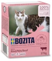 Bozita Häppchen in Soße 370 Gramm Katzennassfutter 16 x 370 Gramm mit RindVorschaubild