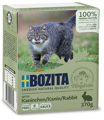 Bozita Häppchen in Soße 370 Gramm Katzennassfutter