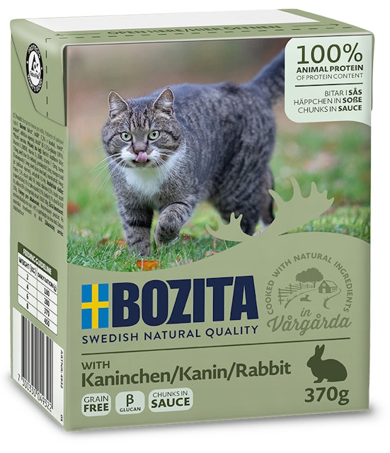 Bozita Häppchen in Soße 370 Gramm KatzennassfutterVorschaubild