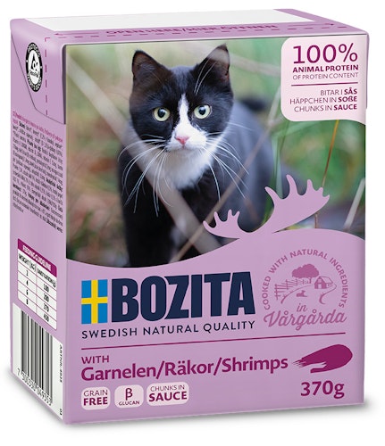 Bozita Häppchen in Soße 370 Gramm Katzennassfutter