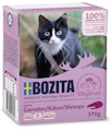 Bozita Häppchen in Soße 370 Gramm Katzennassfutter 16 x 370 Gramm mit GarnelenVorschaubild