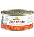 Almo Nature HFC Natural 150g Dose Katzennassfutter 24 x 150 Gramm Huhn und GarnelenVorschaubild