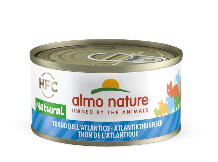 Almo Nature HFC Natural 70g Dose Katzennassfutter 24 x 70 Gramm AtlantikthunfischVorschaubild