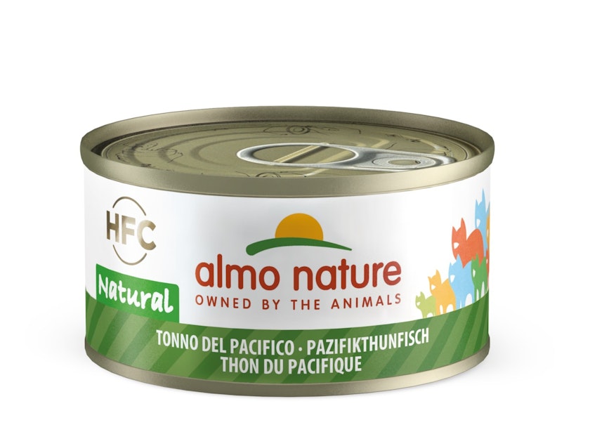 Almo Nature HFC Natural 70g Dose Katzennassfutter 24 x 70 Gramm PazifikthunfischVorschaubild