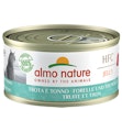 Almo Nature HFC Jelly 70g Dose Katzennassfutter Sparpaket 48 x 70 Gramm Forelle & ThunfischVorschaubild