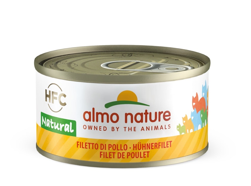 Almo Nature HFC Natural 70g Dose Katzennassfutter 24 x 70 Gramm HühnerfiletVorschaubild