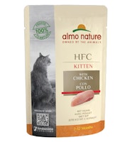 Almo Nature HFC Kitten mit Huhn 55g Katzennassfutter
