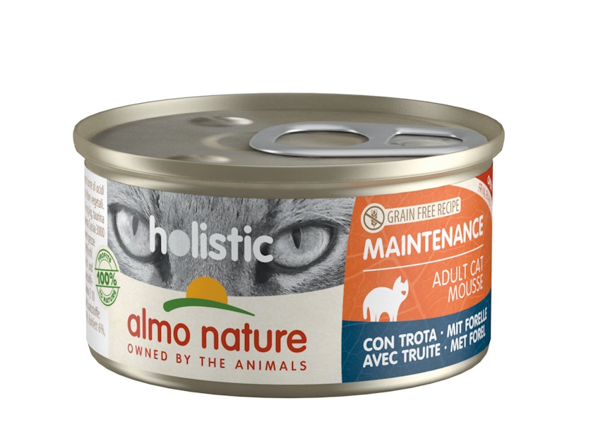 Almo Nature PFC Holistic Maintenance 85g Dose Katzennassfutter 24 x 85 Gramm mit ForelleVorschaubild