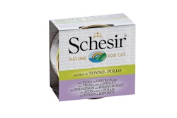 Schesir in Kochbrühe 24 x 70g Dose Katzennassfutter