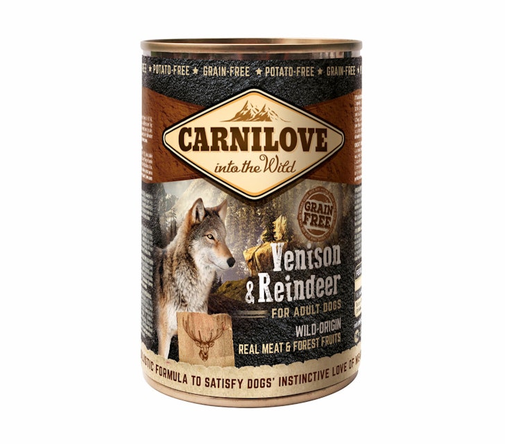 CARNILOVE 400 Gramm Hundenassfutter 6 x 400 Gramm Adult Venison & ReindeerVorschaubild