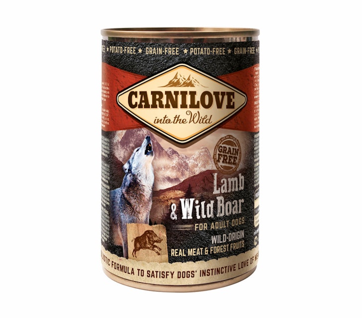 CARNILOVE 400 Gramm Hundenassfutter 6 x 400 Gramm Adult Lamb & Wild BoarVorschaubild