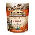 CARNILOVE Pieces in Paté 300 Gramm Hundenassfutter 12 x 300 Gramm Ostrich with BlackberriesVorschaubild