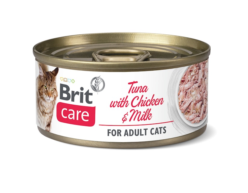 Brit Care 70 Gramm Katzennassfutter 24 x 70 Gramm Tuna with Chicken&MilkVorschaubild