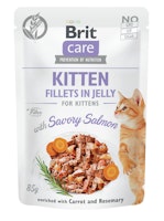 Brit Care Fillets in Jelly 85 Gramm Katzennassfutter