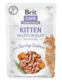 Brit Care Fillets in Jelly 85 Gramm Katzennassfutter Sparpaket 48 x 85 Gramm Salmon KittenVorschaubild