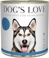 Dog's Love Classic 800g Dose Hundenassfutter 6 x 800 Gramm Fisch mit Amaranth, Karotte & LöwenzahnVorschaubild