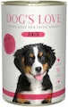 Dog's Love Junior 400g Dose Hundenassfutter 6 x 400 Gramm Rind mit Karotte & SalbeiVorschaubild