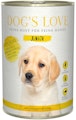 Dog's Love Junior 400g Dose Hundenassfutter 6 x 400 Gramm Geflügel mit Zucchini & ApfelVorschaubild