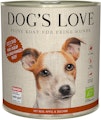 Dog's Love Bio 800g Dose Hundenassfutter 6 x 800 Gramm Rind mit Reis, Apfel & ZucchiniVorschaubild