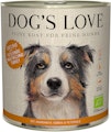 Dog's Love Bio 800g Dose Hundenassfutter 6 x 800 Gramm Pute mit Amaranth, Kürbis & PetersilieVorschaubild