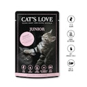 Vorschaubild Cat's Love Junior 85g Beutel Katzennassfutter