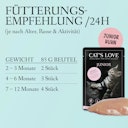Vorschaubild Cat's Love Junior 85g Beutel Katzennassfutter