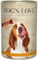 Dog's Love B.A.R.F. 400g Dose Hundenassfutter 6 x 400 Gramm PuteVorschaubild