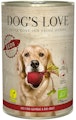 Dog's Love BARF Organics 400g Dose Hundenassfutter 6 x 400 Gramm Bio Reds mit Gemüse & Obst Vorschaubild