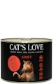 Cat's Love Adult 200g Dose Katzennassfutter 6 x 200 Gramm Rind Pur mit Distelöl & LöwenzahnVorschaubild